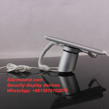 COMER security protection for single one port alarm for iphone with charging stand exhibition