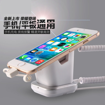 COMER open display anti-lost cell phone desk display charging and alarm sensor magnetic stand