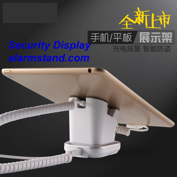 COMER  anti-lost cell phone display charging and alarm sensor stand for mobile phone stores