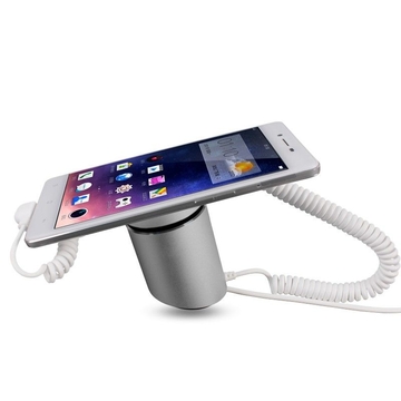 COMER secured display stands for gsm mobile phone desk display anti-theft alarm sensor and charger cord