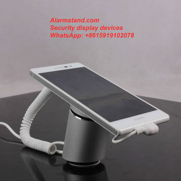 COMER Interactive Display For gsm Mobile Phone anti-theft alarm lock for mobile phone counter display alloy Stand