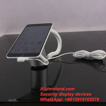 COMER alarm support for mobile phone anti theft stand alone mobile phone security display holder with loud alarm