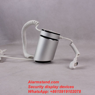 COMER antitheft alarm sensor locking devices for gsm cellphone retail desk displays alloy floor stands