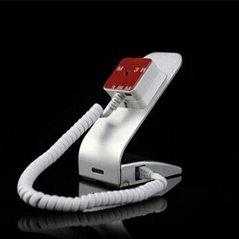 COMER security stores mobile phone display charging and alarm sensor stand